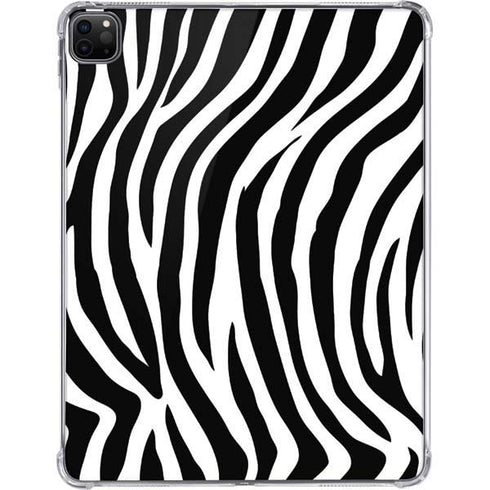 Zebra Print iPad Pro 11in (2024) Clear Case
